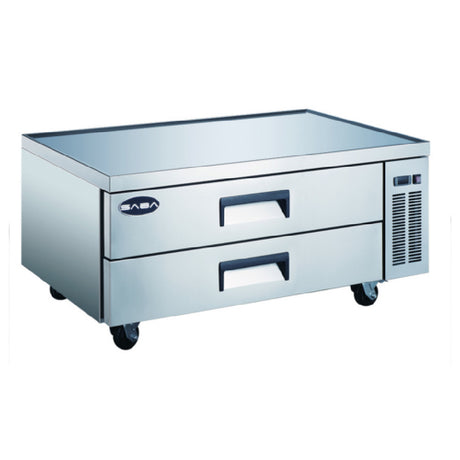 SABA SCB-52 Chef Base Drawer Refrigerator 51-7/8" W (2) Drawers Each Accommodate (3) 1/1 Pans