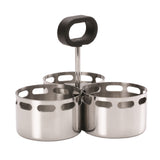 Service Ideas SM-72 Service Ideas Mod18 Snack Bowl Polished Stainless