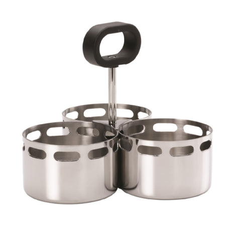 Service Ideas SM-72 Service Ideas Mod18 Snack Bowl Polished Stainless