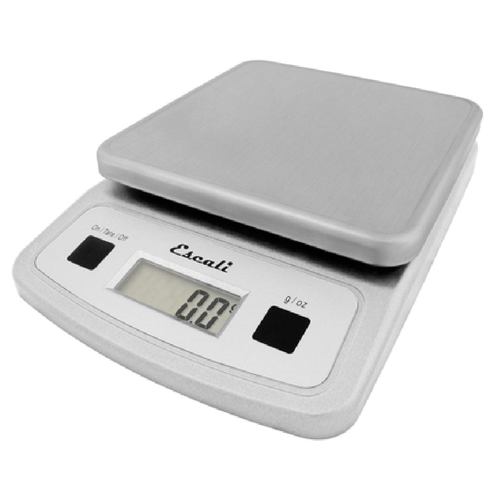 San Jamar SCDG13LP Escali Supernova Digital Scale Square 13 Lb. X 0.05 Oz./6 Kg X 0.5 G