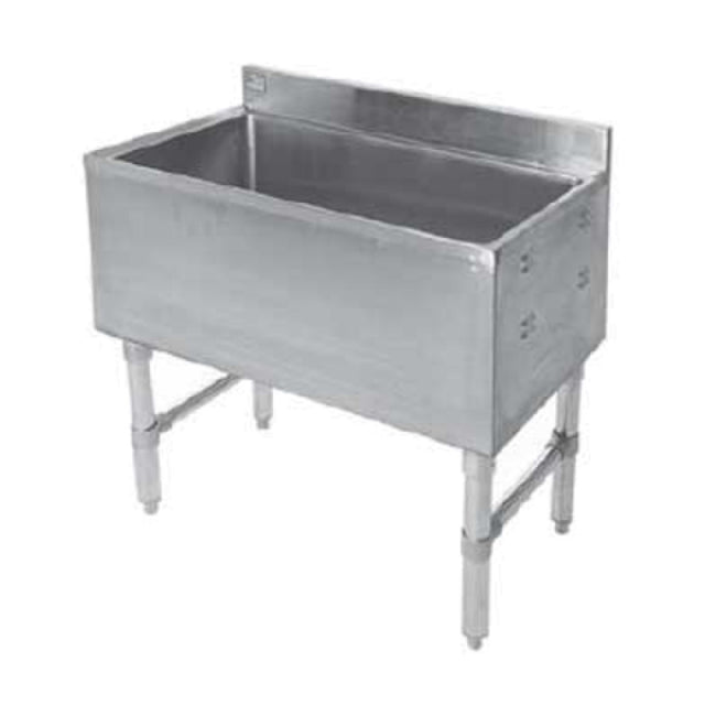 Klinger's Trading IC1824 Underbar Ice Chest 24"W X 18"D X 29"H 18/304 Stainless Steel Construction