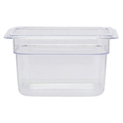 Hubert 66002 - Cold Food Pan, 1/6-size, 4" Deep