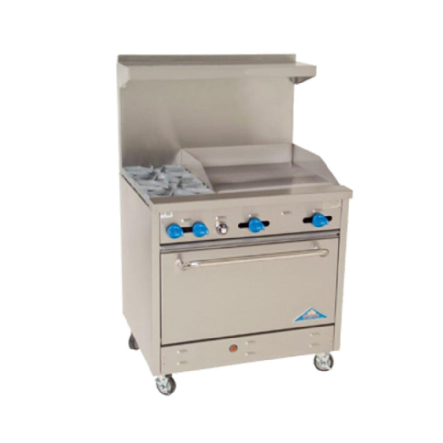 Comstock-Castle F330-24 Range Gas 36" Wide