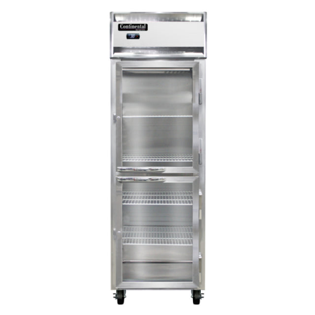 Continental Refrigerator 1RNSAPTHD-GD-SD Refrigerator Pass-thru 21 Cu. Ft. Capacity
