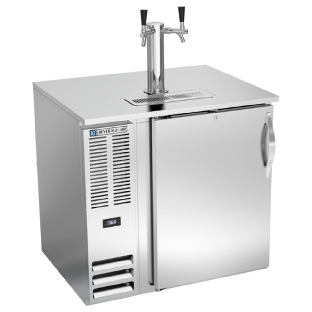 Beverage Air DD36HC-S - Draft Beer Cooler, 36"W X 30-3/8"D X 49-5/16"H, 10.162 Cu. Ft.