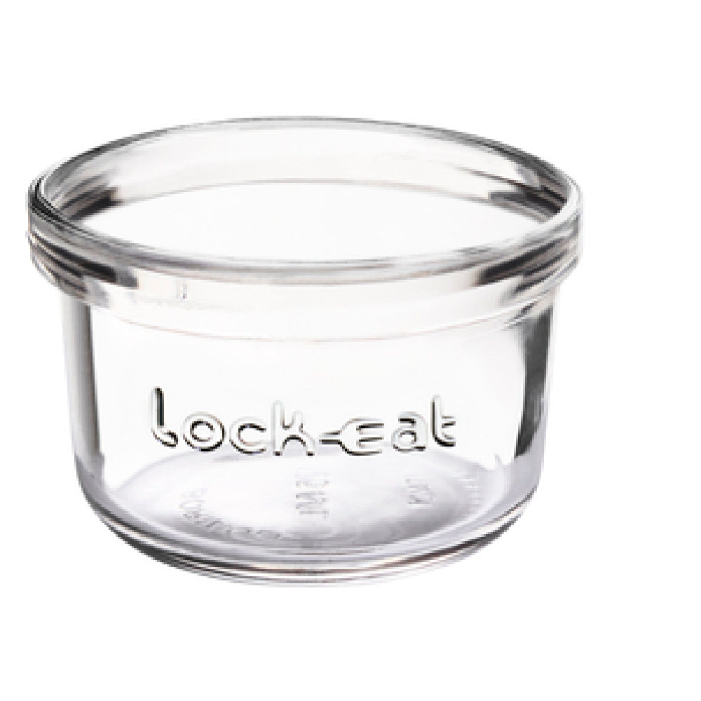 Bauscher Hepp 11666/01 - Food Jar, 4-1/4 Oz., 3-1/4" Dia. X 2-1/8"H