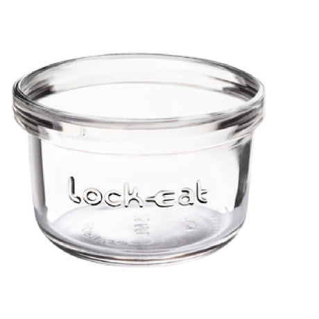 Bauscher Hepp 11666/01 - Food Jar, 4-1/4 Oz., 3-1/4" Dia. X 2-1/8"H