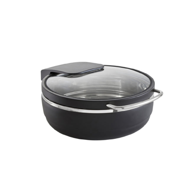 Bauscher Hepp 57.0001.9100 - Induction Plus Chafing Dish, Round, Black/silver