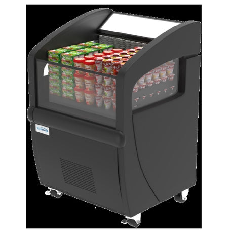 Koolmore ACM-4C-BK Grab And Go Open Air Merchandiser Self Contained Refrigeration