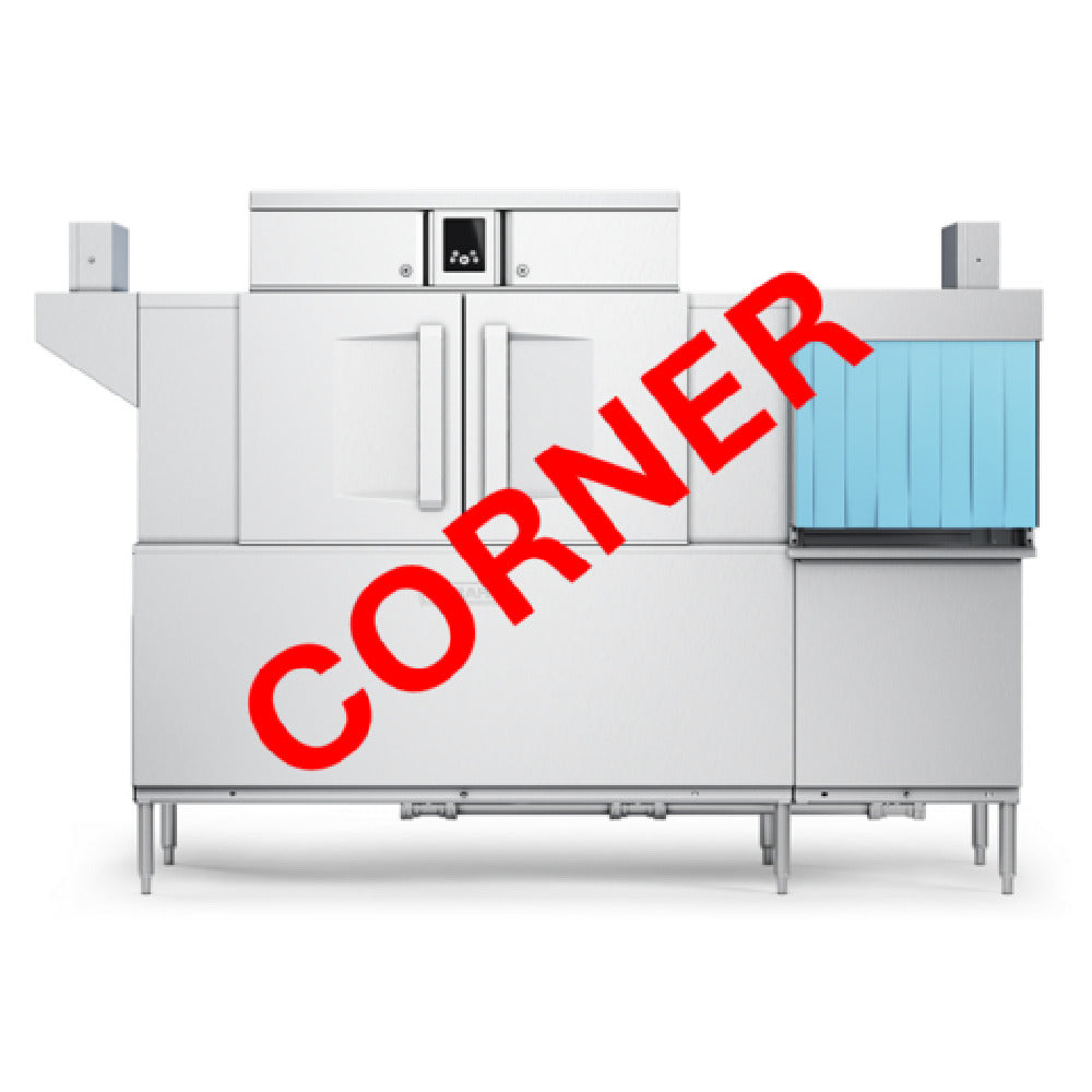 Hobart CL86C-BAS+BUILDUP Conveyor Dishwasher (2) Tank With CORNER Scrapper