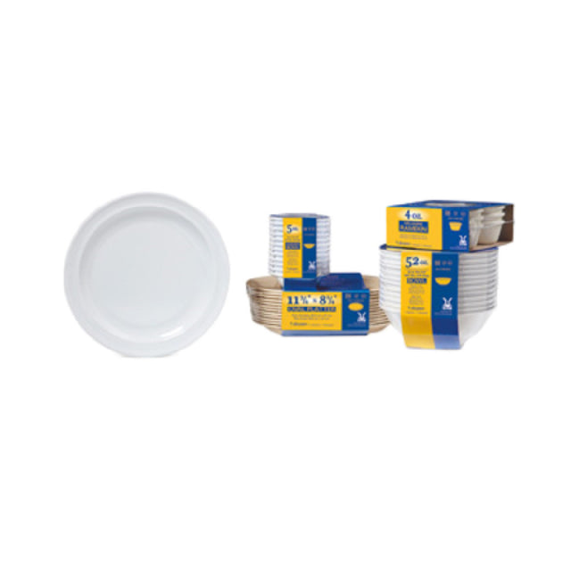 GET Enterprises SP-DP-505-W Supermel™ Bread & Butter Plate 5-1/2"dia. Break-resistant