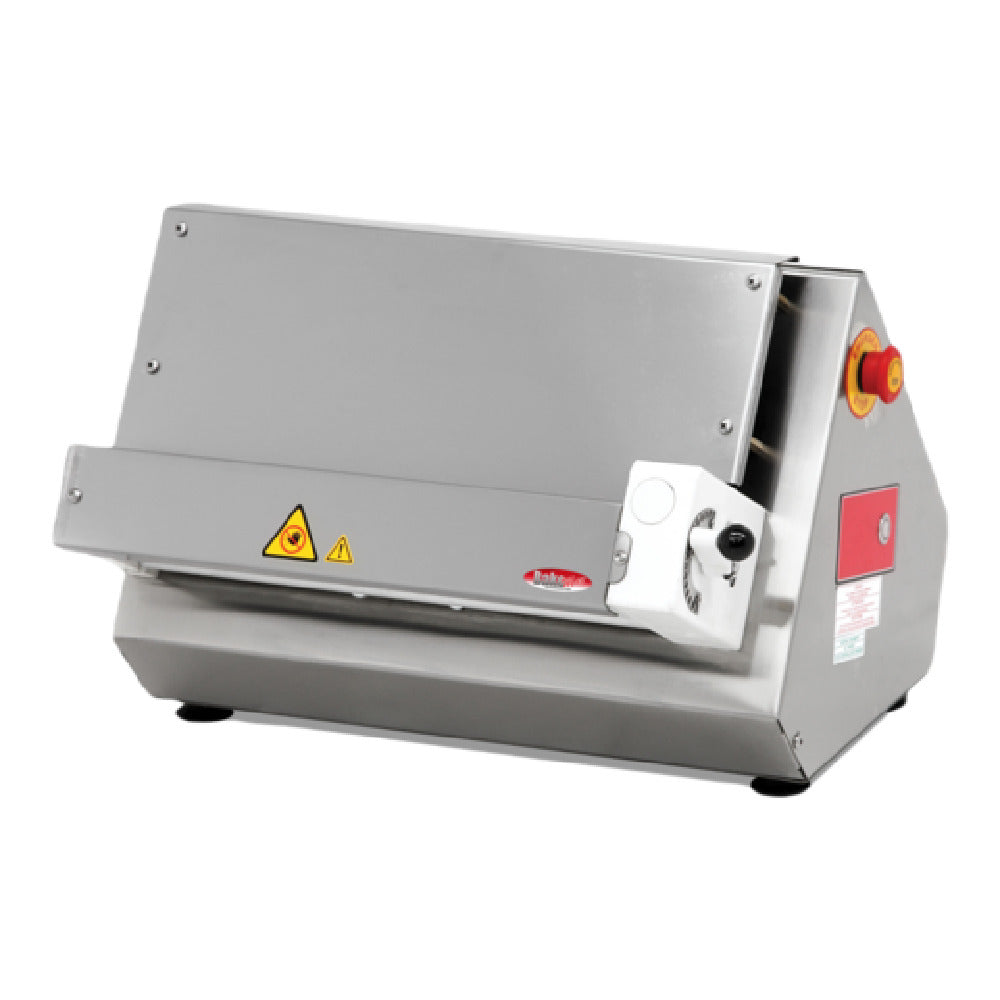 BakeMax BMHA04 Single Pass Dough Sheeter Countertop 24.4"W X 15.7"D X 14.4"H