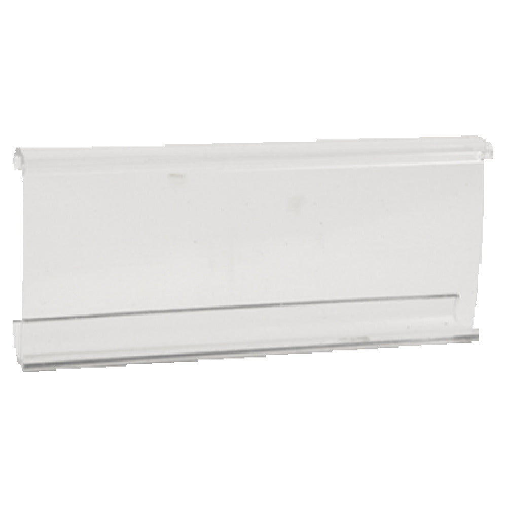 Franklin Machine Products 126-1930 Metro® Label Holder 3" X 1-1/4" For Super Erecta® & Super Adjustable Super Erecta®