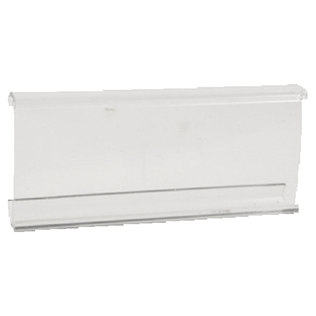 Franklin Machine Products 126-1930 Metro® Label Holder 3" X 1-1/4" For Super Erecta® & Super Adjustable Super Erecta®
