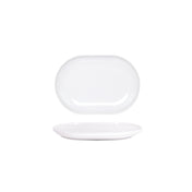 FOH DDP096WHP21 Bevel Plate 13" X 9" X 1.5"H Oval