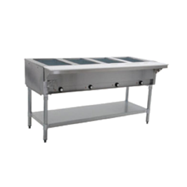 Eagle HT4-NG Hot Food Table Natural Gas Open Base