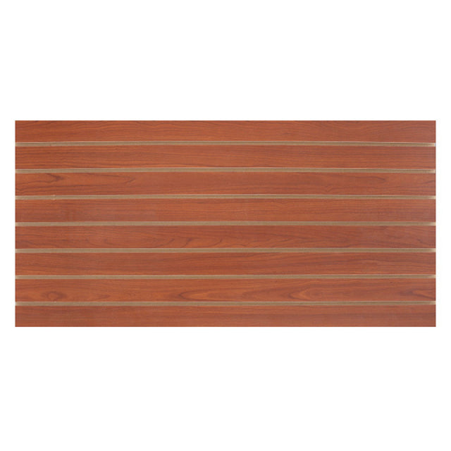 Hubert 71435 - Slatwall Easypanel, 4' X 2', Cherry (2 Each Per Pack)