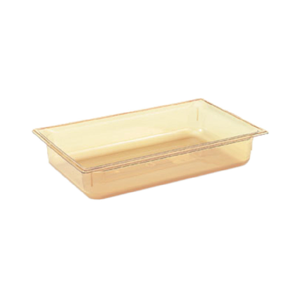 Vollrath 9004410 Super Pan® 1/1 GN Food Pan 4" Deep High-temp Amber Resin