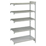 Cambro CPA185484VS5PKG Camshelving® Premium Add-On Unit 18"W X 54"L X 84"H 5-tier