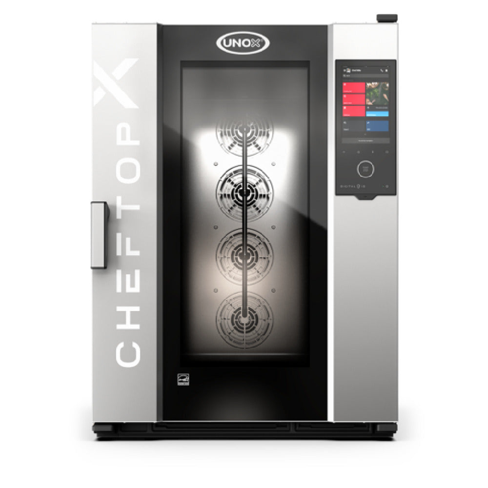 UNOX USA XADA-10FS-EXLS - CHEFTOP-X™ Full Size Combi Oven, Electric, Left-to-right Door Opening (hinged Right)