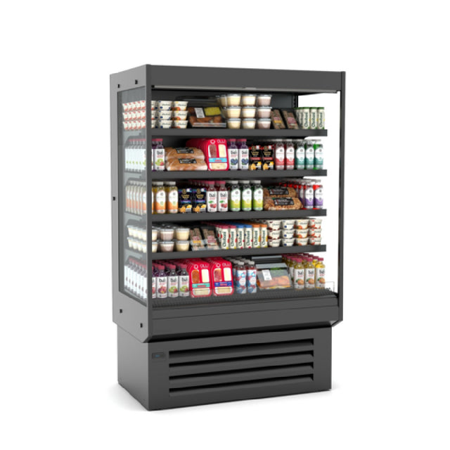Hussmann S5S4S-VE-QS - (Quick Ship) S-Series Open Vertical Merchandiser, 4 Ft. Self-contained Multi-deck Merchandiser