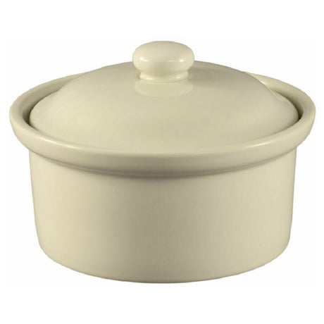 CAC China CAS-10 Casserole 12 Oz. 5-1/4" Dia. X 2-1/2"H