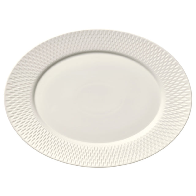 Bauscher Hepp 692068 - Platter, 7.1" X 5.1", Oval With Rim Relief