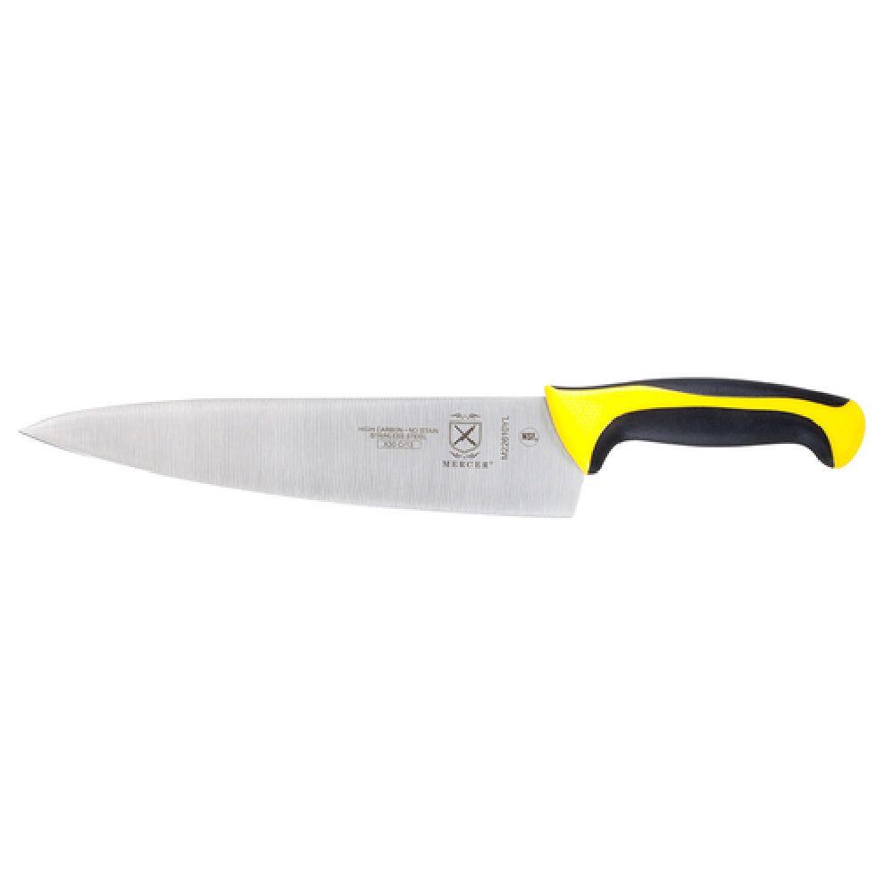 Mercer Culinary M22610YL Millennia Colors® Chef's Knife 10" Stamped