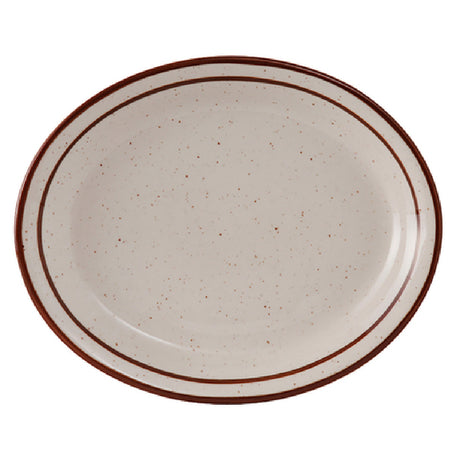 Tuxton TBS-041 - Platter, 8-1/2" X 6-7/8", Oval
