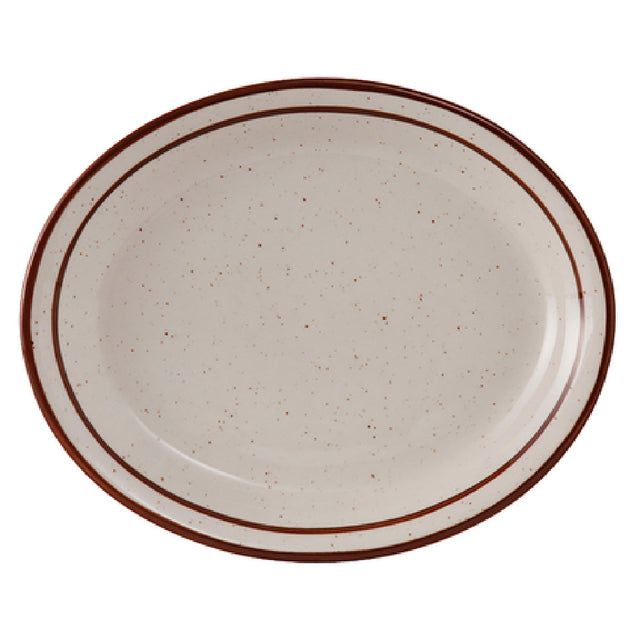 Tuxton TBS-041 - Platter, 8-1/2" X 6-7/8", Oval