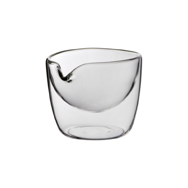 Steelite UR90046 Doubled Walled Jug 3.0 Oz (H 2-1/2" M 2-7/8" T 3" B 2-3/8") Soda Lime