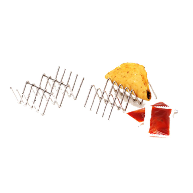 GET Enterprises 4-81823 Taco Holder 4" X 2" X 1-1/4" Holds (2) Or (3) Tacos