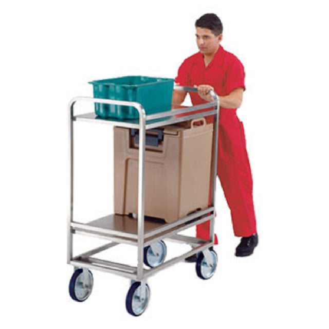 Lakeside PB1500T PrisonBilt™ Correctional Utility Cart 2-tier Open Base