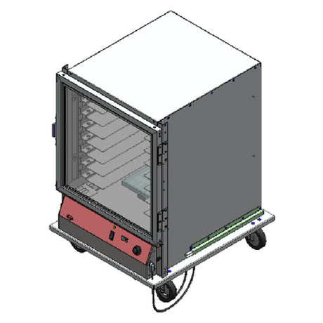 BevLes Company PHC44-16-A-1L1 Proofing & Holding Cabinet Mobile Half Height