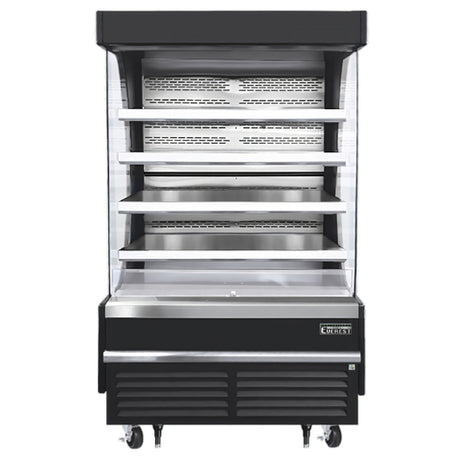 Everest Refrigeration EOMV-48-B-35-T Vertical Open Display Merchandiser 48"W X 34-1/4"D X 78"H