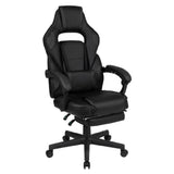 Flash Furniture CH-00288-BK-BK-GG X40 Gaming Chair 280 Lb. Weight Capacity LeatherSoft Upholstery