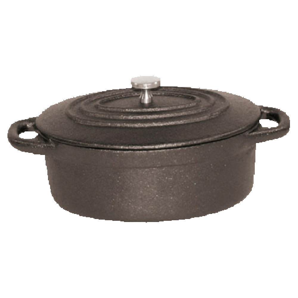 Paderno A17525B Mini Dutch Oven 13-1/2 Oz. 5-1/4" X 4" X 2" Deep