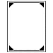 Risch VINO-1V 5.5X8.5 Vino Padded Faux-cork Menu Cover (specify Color) 5-1/2" X 8-1/2"