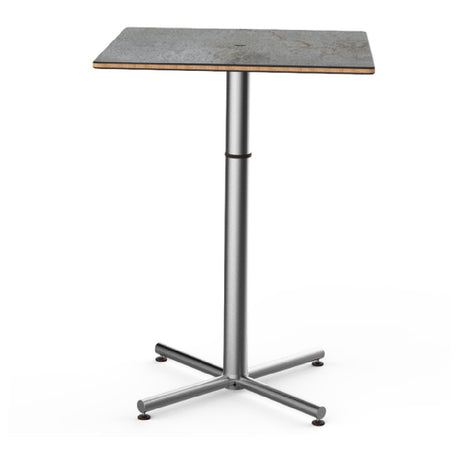 Steelite MGCPBS01GSXX Mogogo Buffet Solutions Polo Bar Table 30" X 30" X 42"H