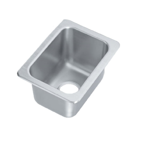 Vollrath 101-1-1 Drop-In Sink One Compartment 10"W X 14" Front-to-back X 10" Deep Compartment