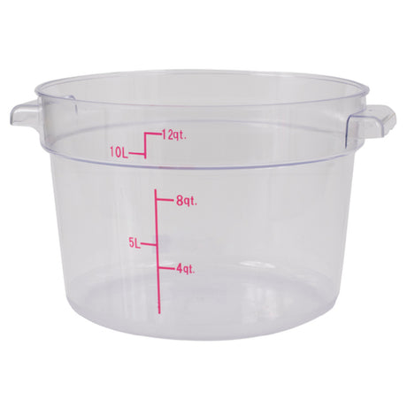 Stanton Trading PCR-12 - Food Storage Container, Round, 12 Qt.