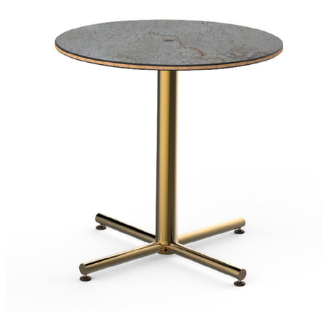 Steelite MGCPRR01GBXX Mogogo Buffet Solutions Bistro Table 30" Dia. X 29" H Round