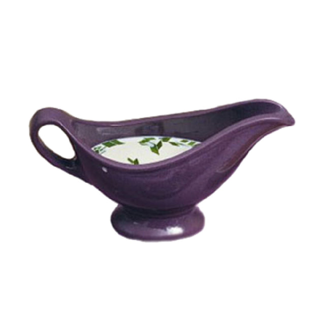 Bon Chef 9201PWHT Sauce Boat 8 Oz. 3" X 4-1/2" H