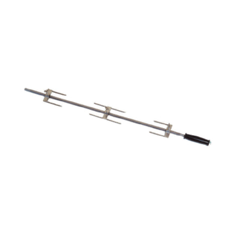 Rotisol BP1175 Traditional Chicken Spit 1 Double And 2 Single Prongs For FauxFlame 1175's