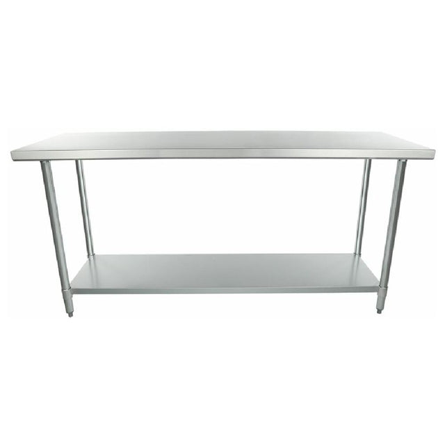 Empura Stainless WT2472 Empura STANDARD DUTY Work Table 24" X 72" No Backsplash