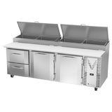 Victory VPPD93HC-2 - Pizza Prep Table, Powered By V-Core™, Three-section