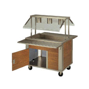 Piper Products 6-BCM - Elite Cold Food Serving Counter, 88"L X 36"H, 6 Pan Size