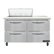 Continental Refrigerator SW48N8C-D Sandwich Unit 48"W 13.4 Cu Ft Capacity