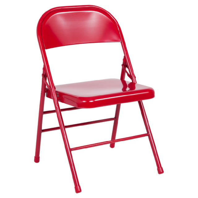 Flash Furniture HF3-MC-309AS-RED-GG Hercules Series Folding Chair 300 Lb. Weight Capacity