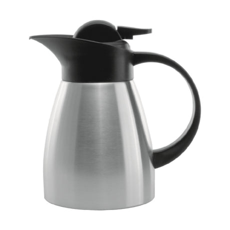 Service Ideas KVP67 Service Ideas Stainless Touch Carafe Push Botton Lid Vacuum Insulated